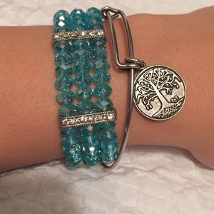 ALEX AND ANI “tree of life” bracelet